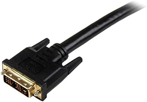 StarTech.com 25 ft HDMI to DVI-D Cable - HDMI to DVI Adapter / Converter Cable - 1x DVI-D Male, 1x HDMI Male - Black, 25 feet