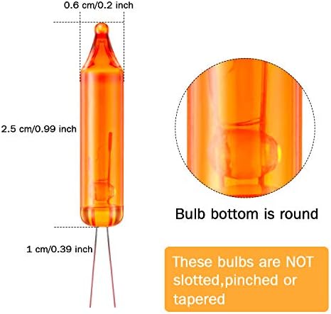 Mudder 200 Count 2.5V Christmas 50/100/150/200 Count Mini Incandescent Wire String Lights Replacement Bulbs Indoor/Outdoor Christmas Lights Decorations for Home Xmas Tree (Multicolor)