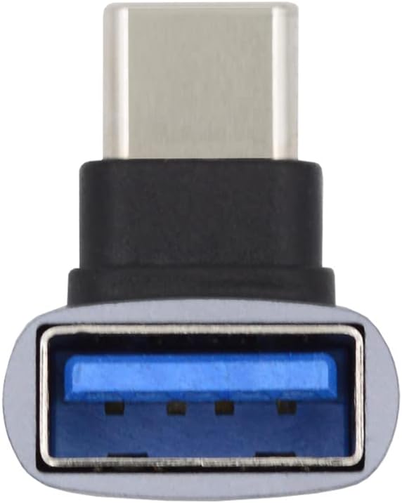 xiwai Up Down Angled USB-C Type-C to USB 3.0 Female OTG Adapter 90 Degree for Laptop Tablet Phone