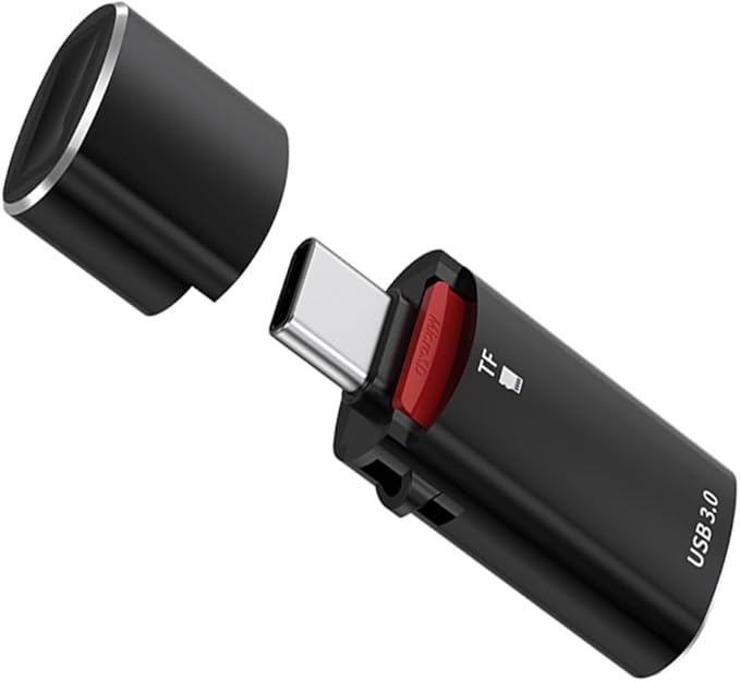 xiwai 10Gbps Type-C USB-C to USB 3.0 Female OTG & Micro-SD TF Card Reader Adapter for Phone Laptop Tablet