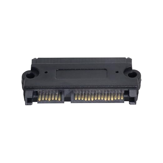 chenyang 3.5 & 2.5inch SATA 22Pin 7+15 Male to SATA 22P 7+15 Female Extension convertor Adapter with Screw Holes