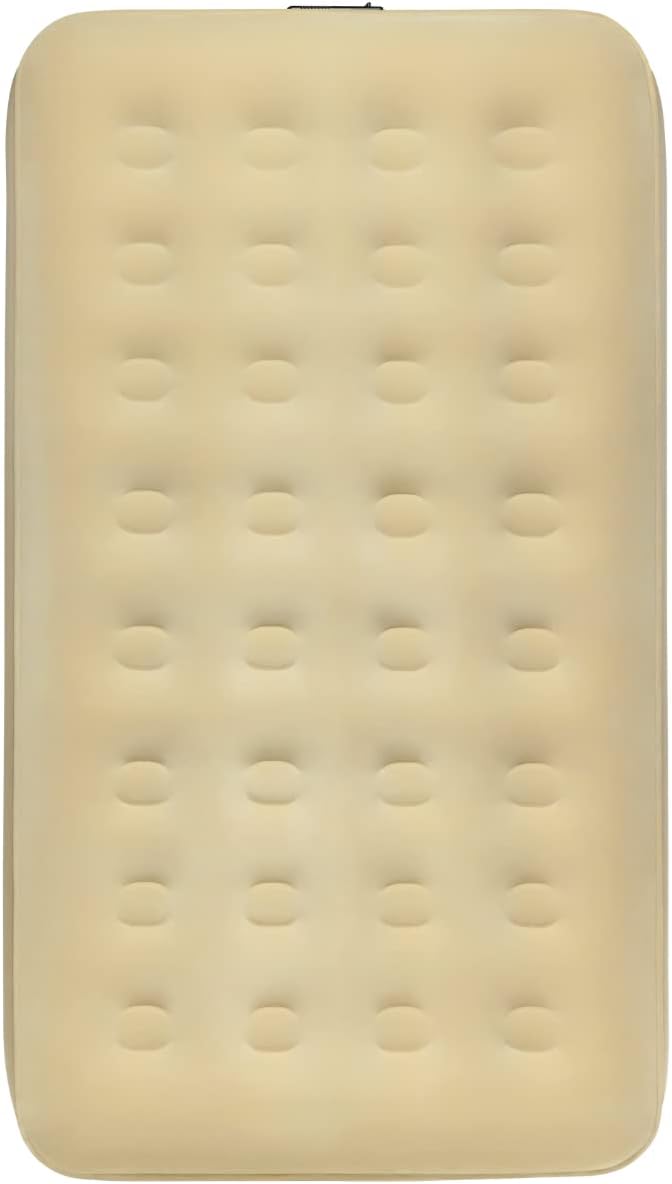 Simpli Comfy Twin Replacement Air Mattress with Built-in Pump – Compatible with EZ Bed, Use Alone or with Frame, Fast Inflation, Portable and Easy Storage