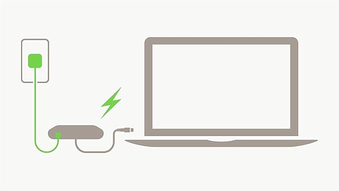 Belkin USB-C to VGA + Charge Adapter - USB-C to VGA Cable for MacBook Pro, MacBook Air, Mac mini, iPad Pro 12.9”, iPad mini & Other Compatible Devices - 60W Power Delivery