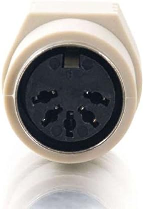 C2G 02475 PS/2 Female to AT Male Keyboard Adapter, Beige