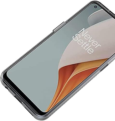 MaiJin Case for OnePlus Nord N100 (6.52 inch), Soft TPU Rubber Gel Bumper Transparent Back Cover