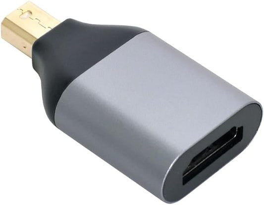 NFHK Mini DisplayPort DP Source to HDMI Sink Displays 4K@60hz Ultra HD Converter Adapter for Laptop Mac