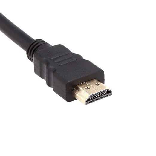 chenyang HDMI 1 to 2 Splitter Switch Extension Cable Adapter with Micro & Mini HDMI Connector