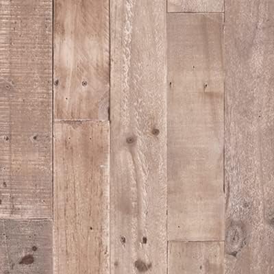 Signature Design by Ashley Neilsville Butcher Block Panel Headboard, Queen, Beige