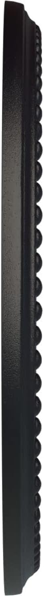 Ekena Millwork CM12BRSGS 12 1/2"OD X 3 7/8"ID X 3/4"P Bradford Ceiling Medallion Fits Canopies Up to 6 5/8", Steel Gray