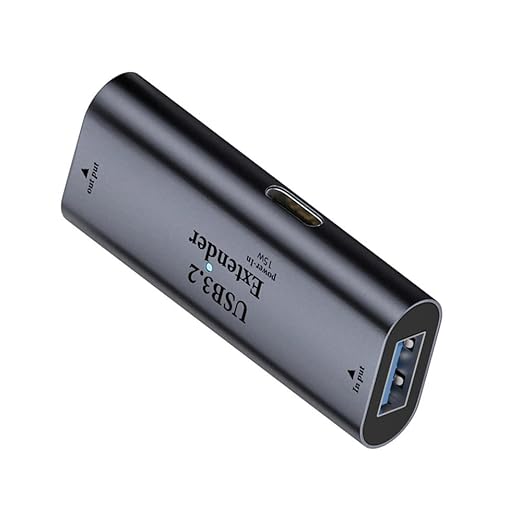 cablecc Active Repeater USB 3.0 Adapter Type-A Female to Type-A Female Extender with Chipset for Camera Printer Computer
