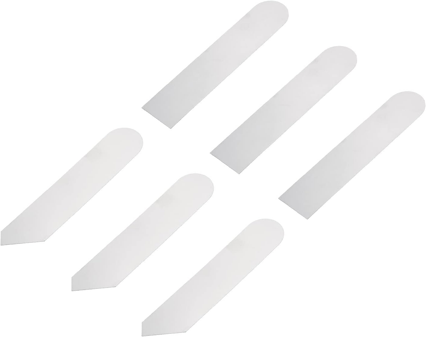 PATIKIL Flat Curved Spudger Kit, Professional Stainless Steel Pry Blade Tool for Mobile Phone Repair, 3 Set