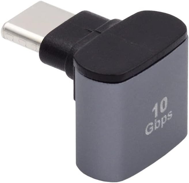 xiwai Up Down Angled USB-C Type-C to USB 3.0 Female OTG Adapter 90 Degree for Laptop Tablet Phone