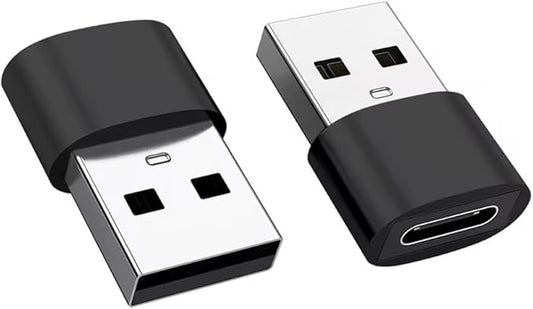 USB C to USB Adapter OTG Type C Male to USB A Female Converter - Fast Data Transfer - Compatible with MacBook, iPad Pro, Samsung Galaxy, Laptop