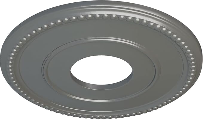 Ekena Millwork Bradford Ceiling Medallion, Silver