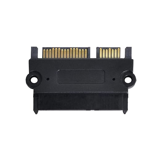 chenyang 3.5 & 2.5inch SATA 22Pin 7+15 Male to SATA 22P 7+15 Female Extension convertor Adapter with Screw Holes