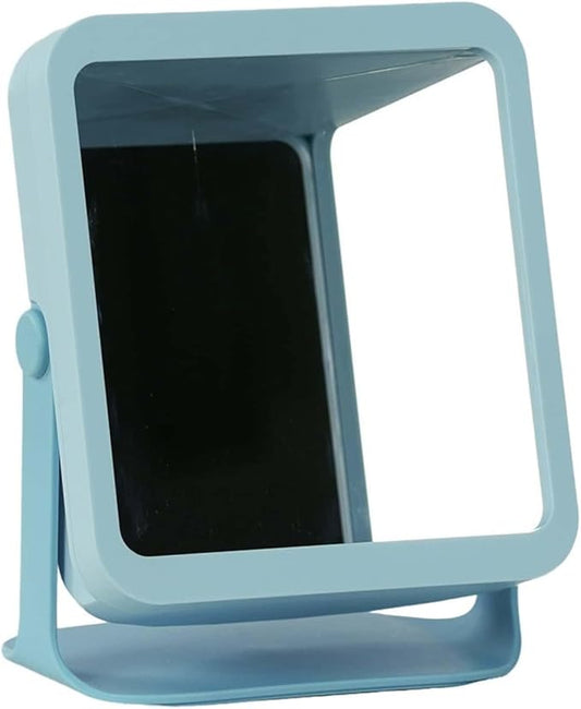 Non-Reversing Mirror with Authentic Image Reflection - Inverted Mirror for Clear, Accurate Makeup & Grooming, Desktop Vanity Essential
