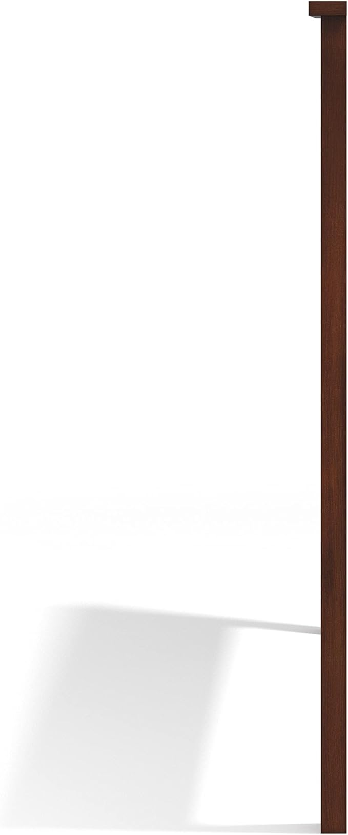Glenwillow Home Farmhouse Style Wood Panel Headboard in Cherry - Full Size