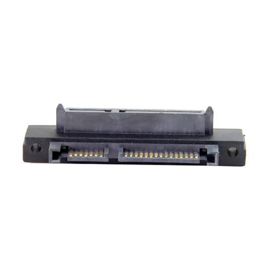chenyang SATA 22Pin Male to Female 90 Degree UP Angled Gender Changer Connector Adapter for 2.5/3.5" Hard Disk Drive