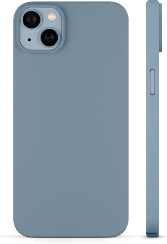 PEEL Magnetic Case for iPhone 14 Plus (Sierra Blue) – Ultra Slim, Minimalist Design