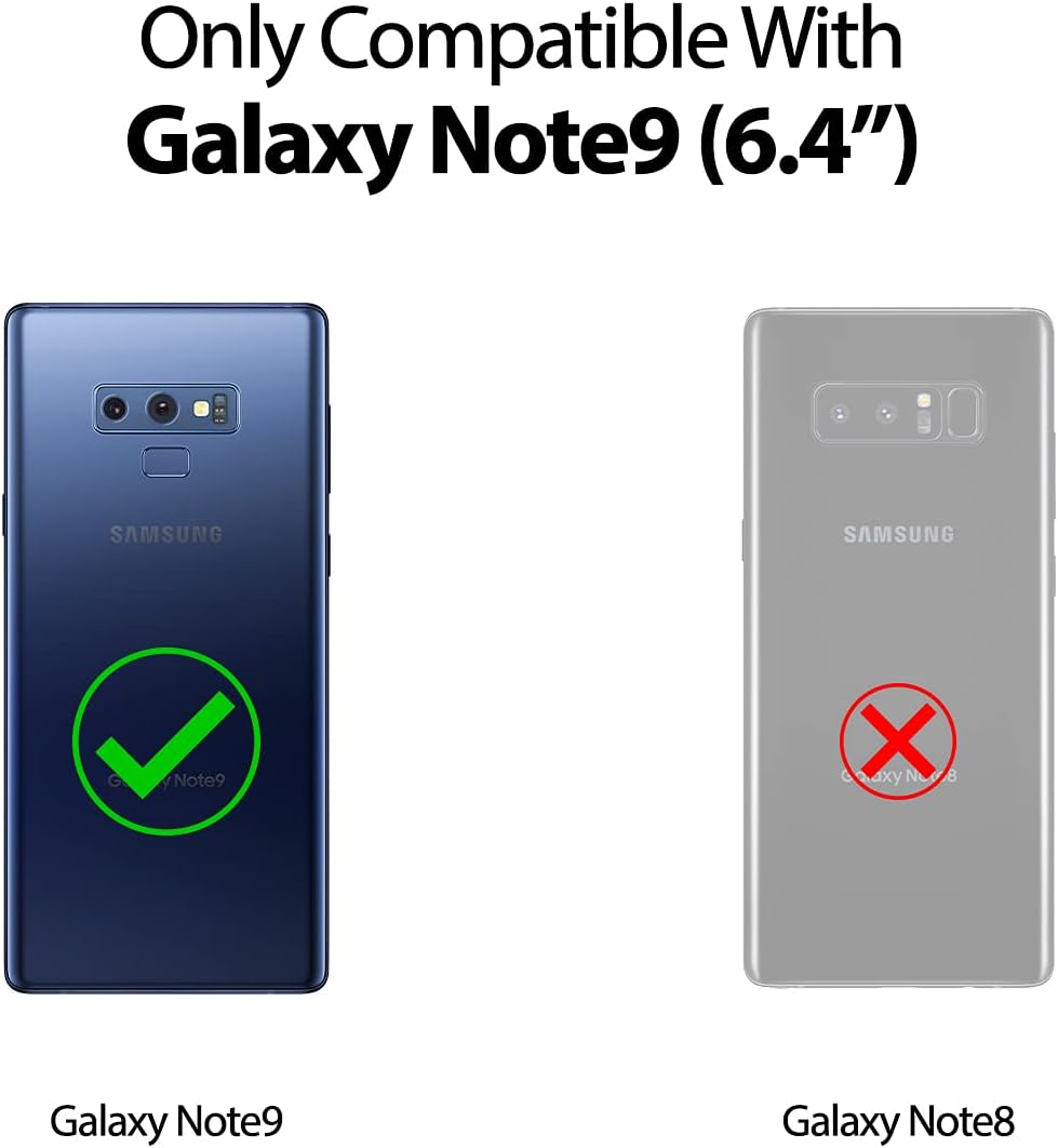 GOOSPERY Liquid Silicone Case for Samsung Galaxy Note 9 (2018), Jelly Rubber Bumper Case with Soft Microfiber Lining