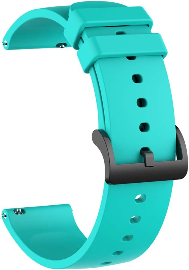 MVEFOIT/SOUYIE T45S Smartwatch Bands, Quick Release Soft Silicone Sport Band Compatible with MVEFOIT 1.7'' P42B Smart