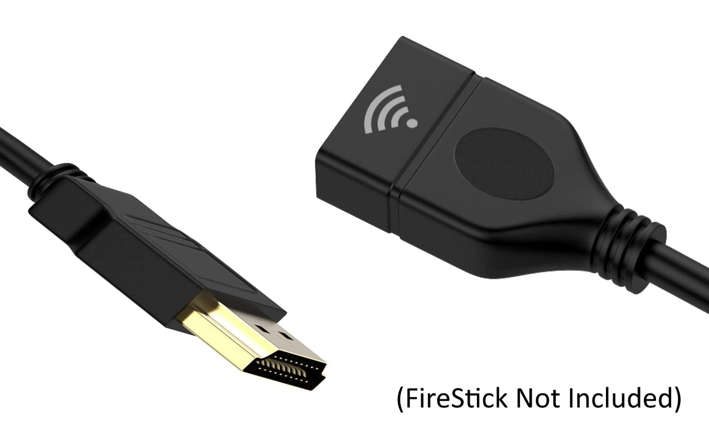 XL HDMI Extender Cable for Streaming Sticks, Increases WiFi Signal for Faster Streaming