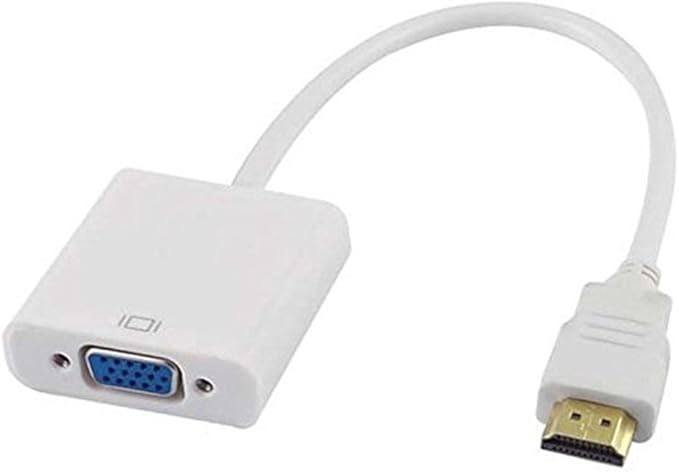 [Fully Decoded] Kastar New Dock Connector HDMI-VGA, 1080p HDMI Male to VGA Female Video Converter Adapter Cable with Micro-USB Cable and Audio Cable for PC, TV, Laptops, Cameras, Camcorders, Tablets,