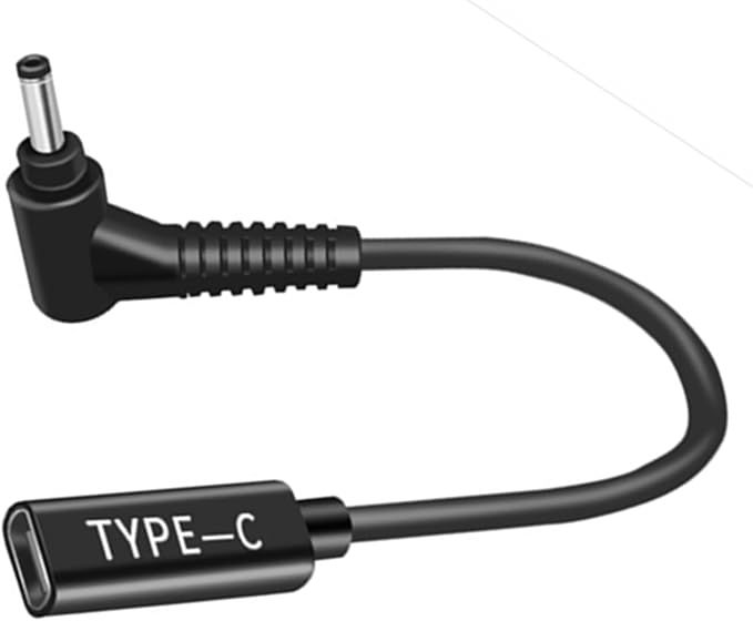 3.5 X 1.35mm Dc Plug from USB C, 12V USB C DC Adapter 3.5 x 1.35mm Made for Security Cameras, LED Lighting, USB Lights, Fans, Table Lamp, Bluetooth Audio