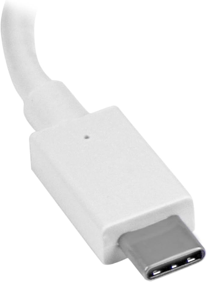 StarTech.com USB C to HDMI Adapter - White - Thunderbolt 3 Compatible - USB-C Adapter - USB Type C to HDMI Dongle Converter