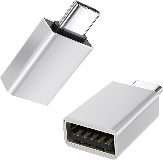 [Apple MFi Certified] USB C to USB Adapter, USB C Male to USB 3.0 Female OTG Cable Converter Compatible with MacBook Pro Air, Tablets, iPhone 17 Pro Max/17 Plus/16/15 Series