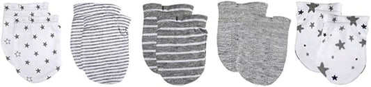 Unisex Baby Cotton Scratch Mittens For Newborn Baby Boys Girls Mittens Accessory 0-6 Months