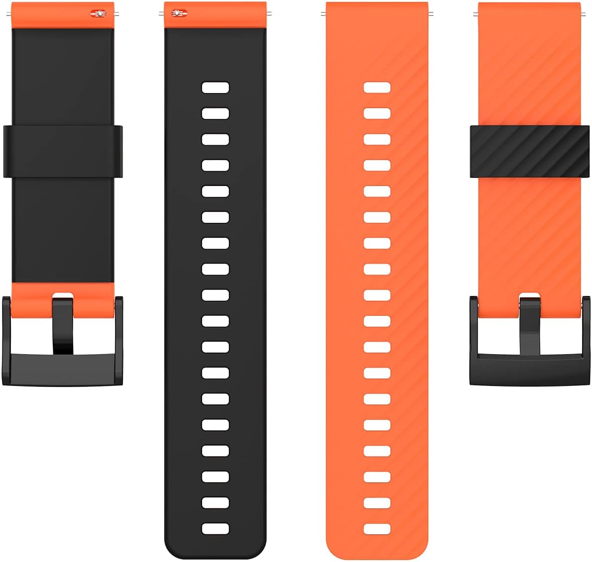 E ECSEM Soft Silicone Bands for iTouch Air 4, Waterproof Adjustable Sport Watch Strap Replacement