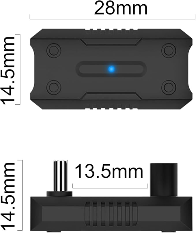 180 Degree Angle USB-C Adapter (2 Pack), U-Shape USB-C Male to Female PD 140W Extender for ROG Ally, Steam Deck, Switch, Laptop, Tablet, Phone