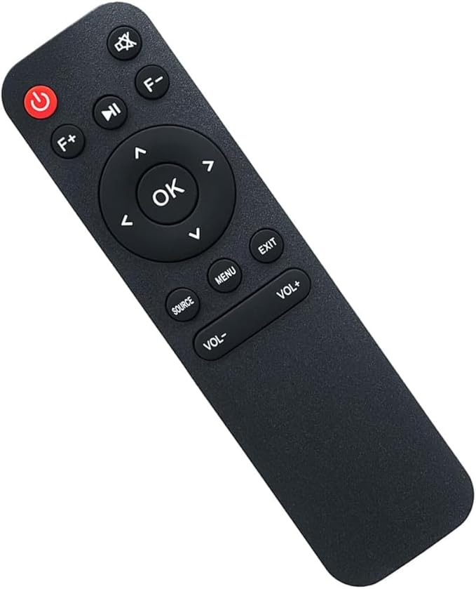 L02 Projector Remote Compatible with Lisowod L02,ONOAYO AY3,Salange P90A Mini Portable Movie Projector Remote Control (L02 Remote)