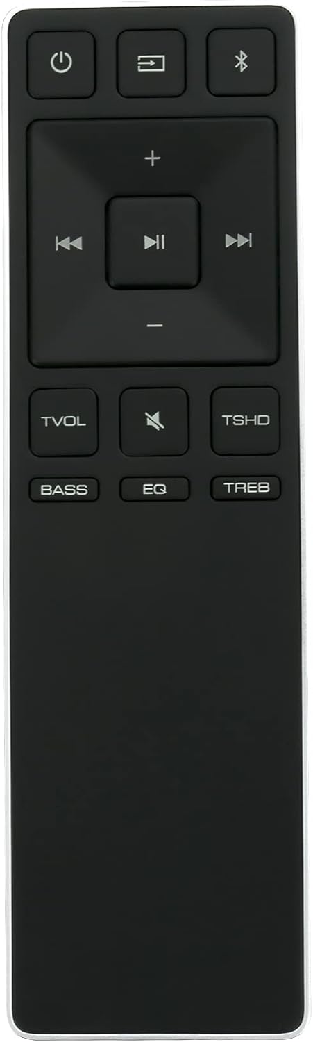 XRS331-C XRS331C Remote Control for Vizio Soundbar SB3831-C6M, S2920WC0, S3820W-C0, S3821W-C0, SB3821C6, SS2520-C6,