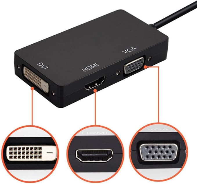 Mini Display Port DP to HDMI VGA DVI Converter For Microsoft surface pro 1 2 3 4
