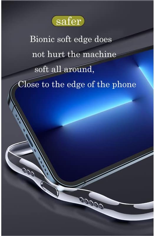 Doogee S110 (6.58") 4 Pack Tempered Glass Screen Protector & Clear Soft Silicone TPU Bumper Case - 9H Hardness