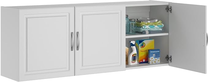 SystemBuild Evolution Kendall 54" Wall Cabinet in White