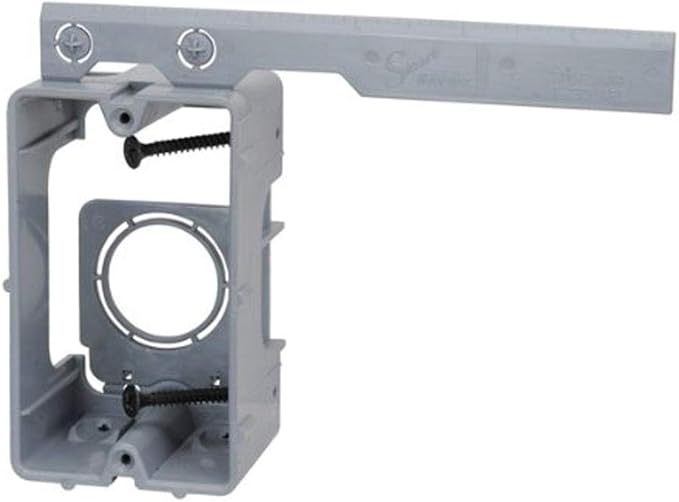 Southwire MSB1G One Gang Device Box with Depth Adjustable, Heavy Duty 42lb