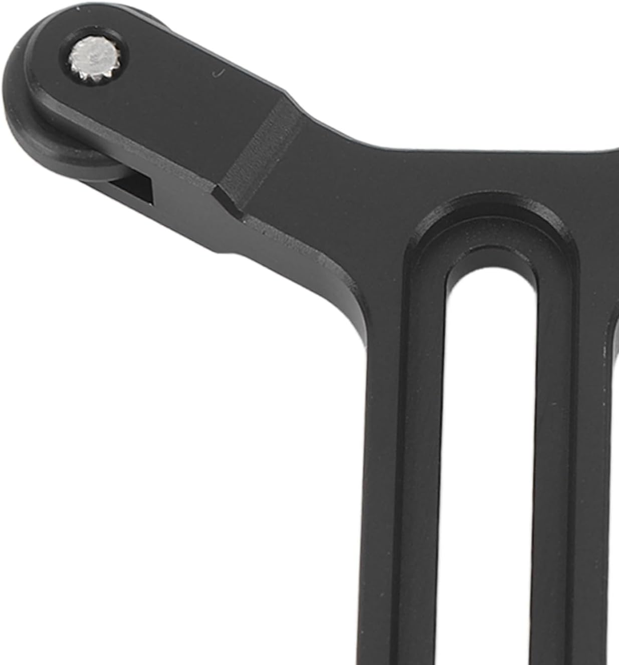 Y Bracket Lens Support with Double Wheels, Y Shaped Bracket with 71.5mm Vertical Adjustment for DIY S, SC