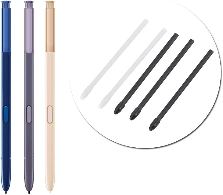 Replacement Stylus Tips, Stylus Tips Pen Refill Tool Set with Fixing Frame and Pen Tips, for Galaxy Note 8/9, for