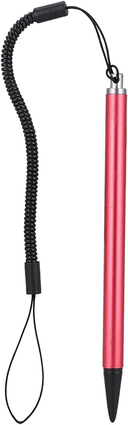 getac v110 Stylus Yctze, Resistive Touch Painting Pen with Spring Rope for POS PDA Navigator (Red)