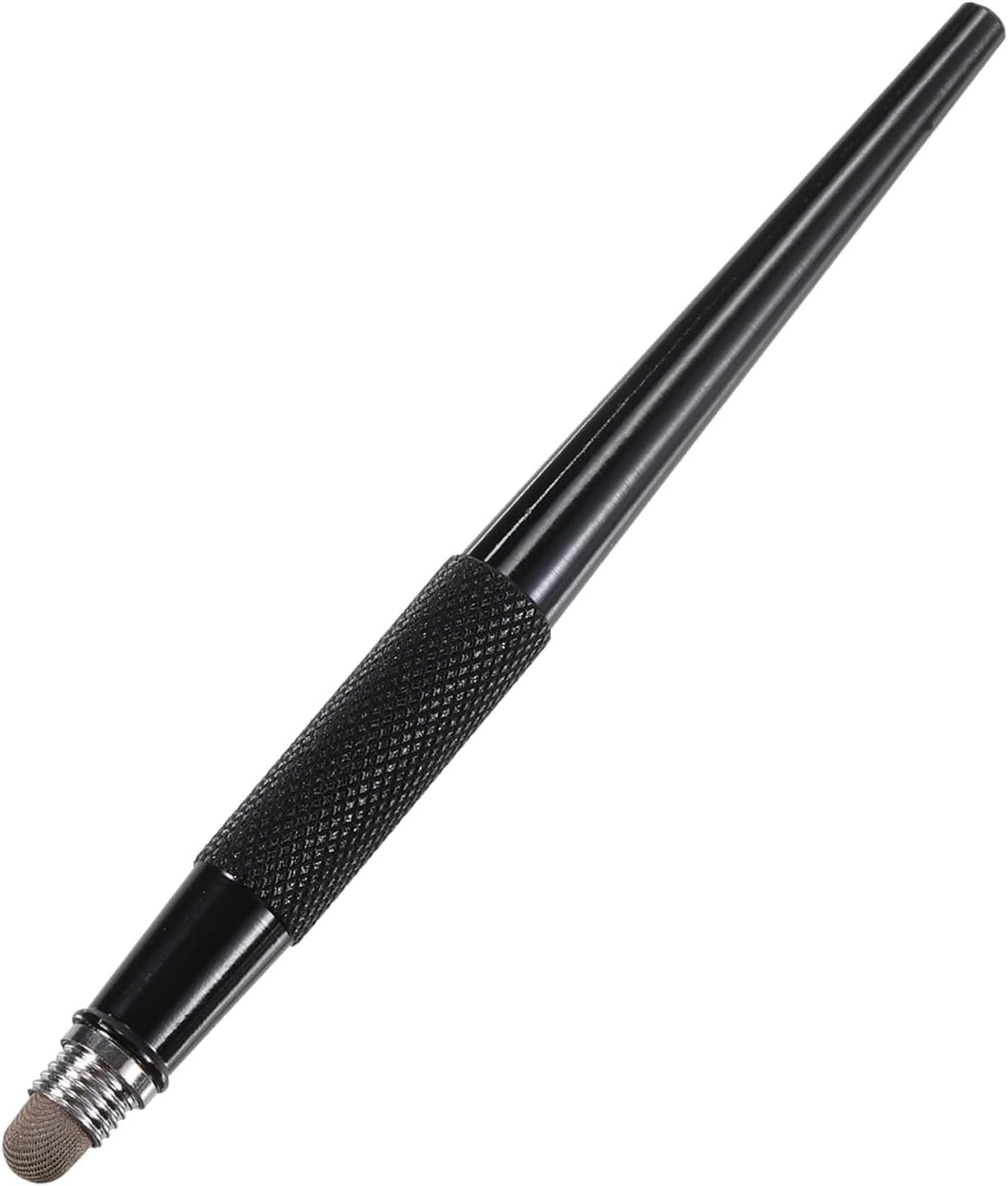 MECCANIXITY Stylus Pens for Capacitive Touch Screens, 2 in 1 Fine Point Disc & Fiber Tips, Black