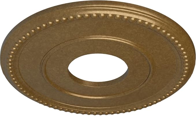 Ekena Millwork Bradford Ceiling Medallion, Pale Gold