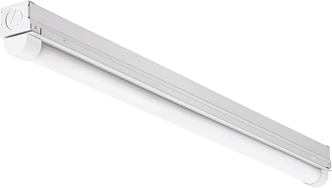 Lithonia Lighting 2ft Light Fixture, LED Strip Light, 120V, 4000K Cool White Light, 2-Foot, 1-Light, White (MNSL L23 1LL 120V 40K 80CRI M6)