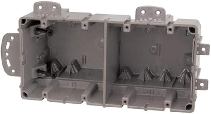 Southwire MSB1G One Gang Device Box with Depth Adjustable, Heavy Duty 42lb