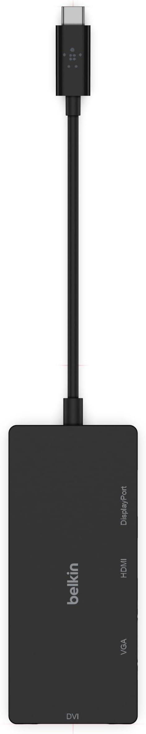 Belkin Adpt,Usbc-Hdmi,Vga,Dvi,Dsplypt,Blk