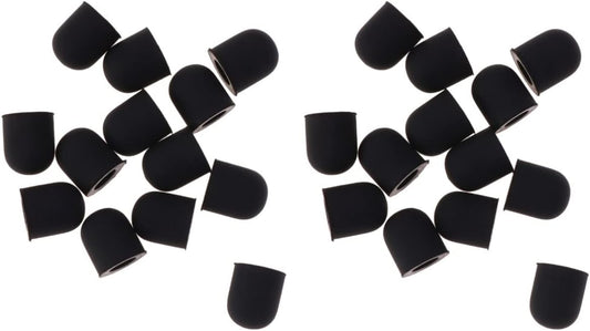 Gatuida 30pcs Stylus Replacement Tips, Rubber Covers for Touch Screen Pens, 6mm