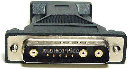 Monoprice 100071 Sun 13W3-M to HD15-F, VGA, Video-Port Adapter