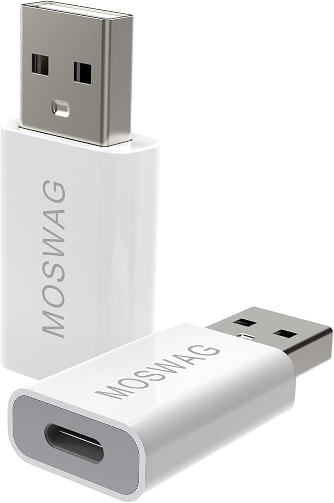 MOSWAG USB-C Female to USB-A Male Adapter